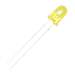 Kingbright L-53YT 5mm Yellow LED Transparent 80mcd