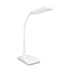 TOPAZ LED DIM 6W. lampka biurkowa. 360lm. 3000K. biała. funkcja ściemniania OR-LB-1535/W