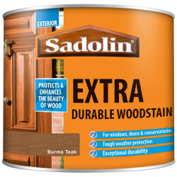 Sadolin 5028550 Extra Durable Woodstain Burma Teak 500ml
