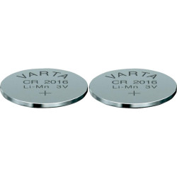 Varta 6016101402 Lithium CR2016 3V 90mAh Button Cell Battery