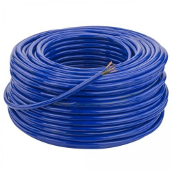 Przewód zasilający sterowniczy elastyczny PUR H07BQ-F 5x2,5 niebieski Elektrokabel 500m