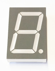 FYS-18011AUHR-21 wyświetlacz LED czerwony, 30-60mcd, wspólna katoda