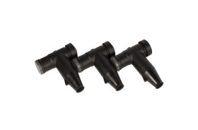 Głowica konektorowa kątowa na przepust typu C (630A), zestaw na 3 fazy, z końcówkami śrub., CTS 630A 24kV 95-240, 355433