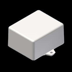 Teko - seria SMART (SR23-E.7) - uniwersalna obudowa w kolorze białym (76 x 63,5 x 41 mm)