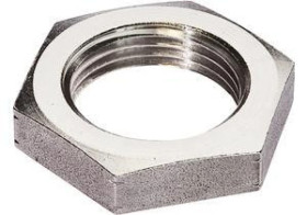 AY98A753 Akcesoria, nakrętka sześciokątna, gwint 1, szerokość klucza 46 mm, wykonany ze stali nierdzewnej