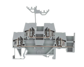 Złączka szynowa 2-piętrowa 2,5mm2 L / L szara 280-520