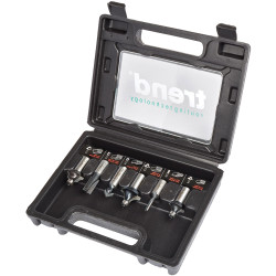 Trend 1/2in Router Cutter Set, 6 Piece