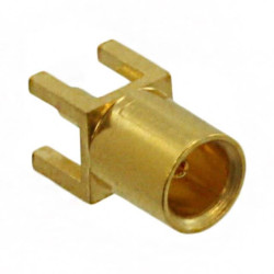 Złącze koncentryczne Przewlekany Żeński 50Ω Lutowane
