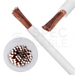 Kabel instalacyjny LgY / H07V-K 6mm2 jednożyłowy biały 450/750V giętki linka Helukabel