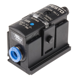 Czujnik ciśnienia Festo Powietrze 0 bar 15V dc, 30 V dc, IP40 6 mm Tubing 50 °C