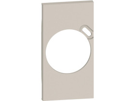 LIVING NOW Plakietka gniazda 2P+Z + usb - 2 moduły - piaskowy beż KM62 LEGRAND