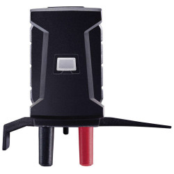 Testo 0590 0002 adapter, links mini T socket to 4 mm plug, K type