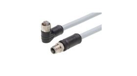 Kabel przemysłowy konfekcjonowany ze złączem Złącze M12 długość 15m Rodzaj A Żeńskie Złącze B Złącze M12