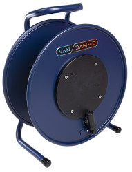 Pusta szpula kablowa Stal Pusty bęben przewodów (Dia.) 380 x 40mm długość kabla 55m RS PRO