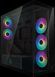 ACPCC00019A ARCTIC Xtender VG E-ATX PC case, mirror black