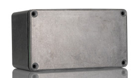 Obudowa Aluminium odlewane szerokość zew. 64 mm długość zew. 115 mm wys. zew. 51 mm Hammond IP66 Naturalny