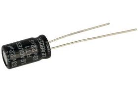 20szt. KONDENSATOR 22UF 63V Ø5x11mm 10% TNT JCCON LOW ESR ELEKTROLITYCZNY