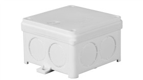 Puszka N/T Hermetyczna Pusta 88X88x55mm Ip67 Biała N80x80s Odporna Na Uv...