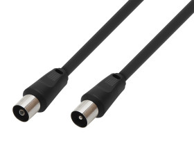 Przyłącze TV-Video 1.5m czarne