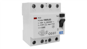 100A 30Ma 4P 10Ka Typ A Wyłącznik Różnicowoprądowy Pchb4 Rcd/Rccb Sez 0898