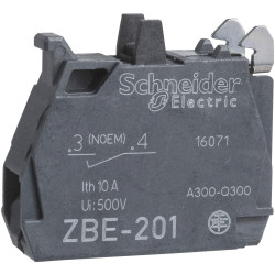 Schneider Electric ZBE1016P Auxiliary Switch 1pc IP5X rating