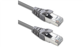 Qoltec Kabel Patchcord Ftp Cat5e 2 X Rj-45 1M High Speed Gold Ekranowany