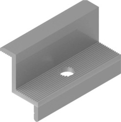 Uchwyt boczny panela BUF35L czarny (RAL2/9005) 827335