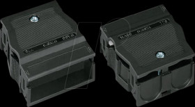 770-504 WINSTA® MIDI, 4-pin, strain relief housing, black