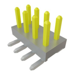 Wtyk PCB 8-pinowe raster: 2mm 2-rzędowe Samtec Montaż powierzchniowy