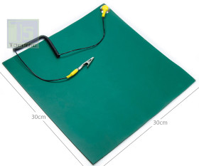 Antistatic mat esd 0.30 x 0.30 - grounding wire