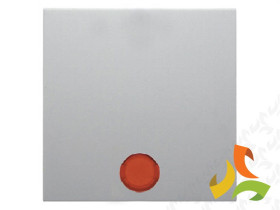 BERKER B.KWADRAT Klawisz z podświetleniem do wyłączników 1 pojedynczy z 5-cioma soczewkami biały połysk 5316218999 HAGER