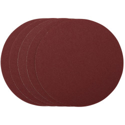 Draper 63753 Sanding Discs, 305mm, PSA, 80 Grit, (Pack of 5)