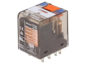 Przekaźnik elektromagnetyczny 4PDT 12VDC 6A 250VAC 8-1419111-0