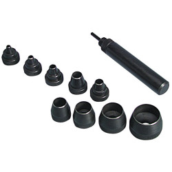 Maun 1001-05 Imperial Wad Punch Kit 1/4&quot; - 1&quot;