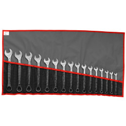 Facom 440.JU17T Combination Wrench Set Imperial 1/4 to 1.1/4in AF - 17 Piece