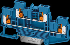 1453899 Double-deck clamp, XT 2.5 - blue