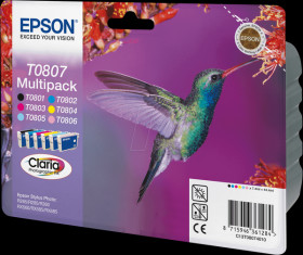 C13T08074011 6-colour multi-pack: Epson Stylus Photo R265/R360