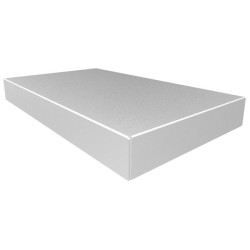 Hammond 1444-30 Aluminium Chassis 432x254x51mm Natural