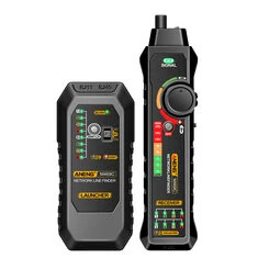 ANENG M469C Wykrywacz linii sieciowej RJ11 RJ45 Śledzik kablowy Latarka 9V Automatyczne wyłączenie Ostrzeżenie o niskim napięciu