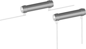 FVTS Wirewound Resistor, Industrial Power, Vitreous Coated, Tubular