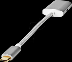 CCTB64680AL02 USB 3.0 C plug to HDMI socket, powered, 0.2 m