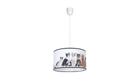 Lampa Wisząca Cats 1Xe27 Mlp4281 Milagro