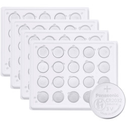 Panasonic Cr2032 Button Cell 3V 225Mah Lithium Non-Rechargeable 400 Pieces