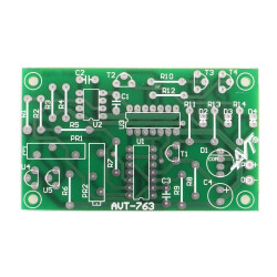 Wielobarwny termometr RGB - PCB do projektu AVT 763