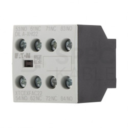 Styk pomocniczy zestyk 2NO + 2NC 4A czołowy do styczników mocy serii DILM (od DILM7 do DILM38) EATON 276426