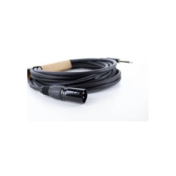 Cordial 14754 Cordial EM 10 MP XLR Cable Black 1x XLR plug 3-pin 1x Jack plug