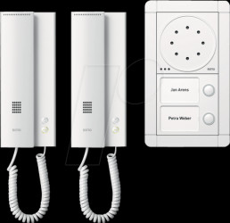 1891270 Audio door intercom system set, double-dwelling