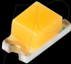 S190W-W6-1E LED, SMD 1608 (0603), warm white, 200 mcd, 3000K, 130°