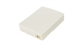 Gniazdo Abonenckie Światłowodowe Fo Ftth Na 2 Adaptery Sc Simplex Z Tacką