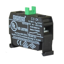 Element łączeniowy 1NO do przycisków C w kasetach, T0-C3CK